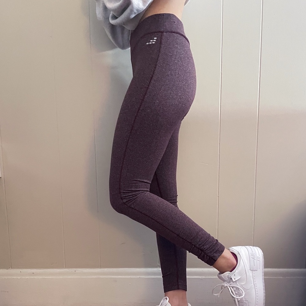 Bcg size medium leggings with ankle ruching